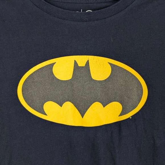(2/$20) Blue Batman Logo Tee - Picture 3 of 7